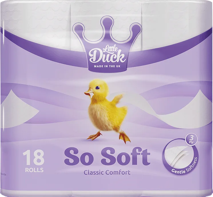 Toilet rolls — pack of 18 — photograph 1